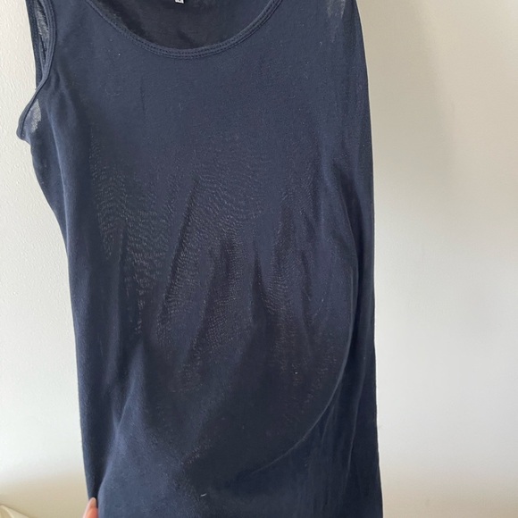 James Perse Blue Tank Top - Picture 3 of 4